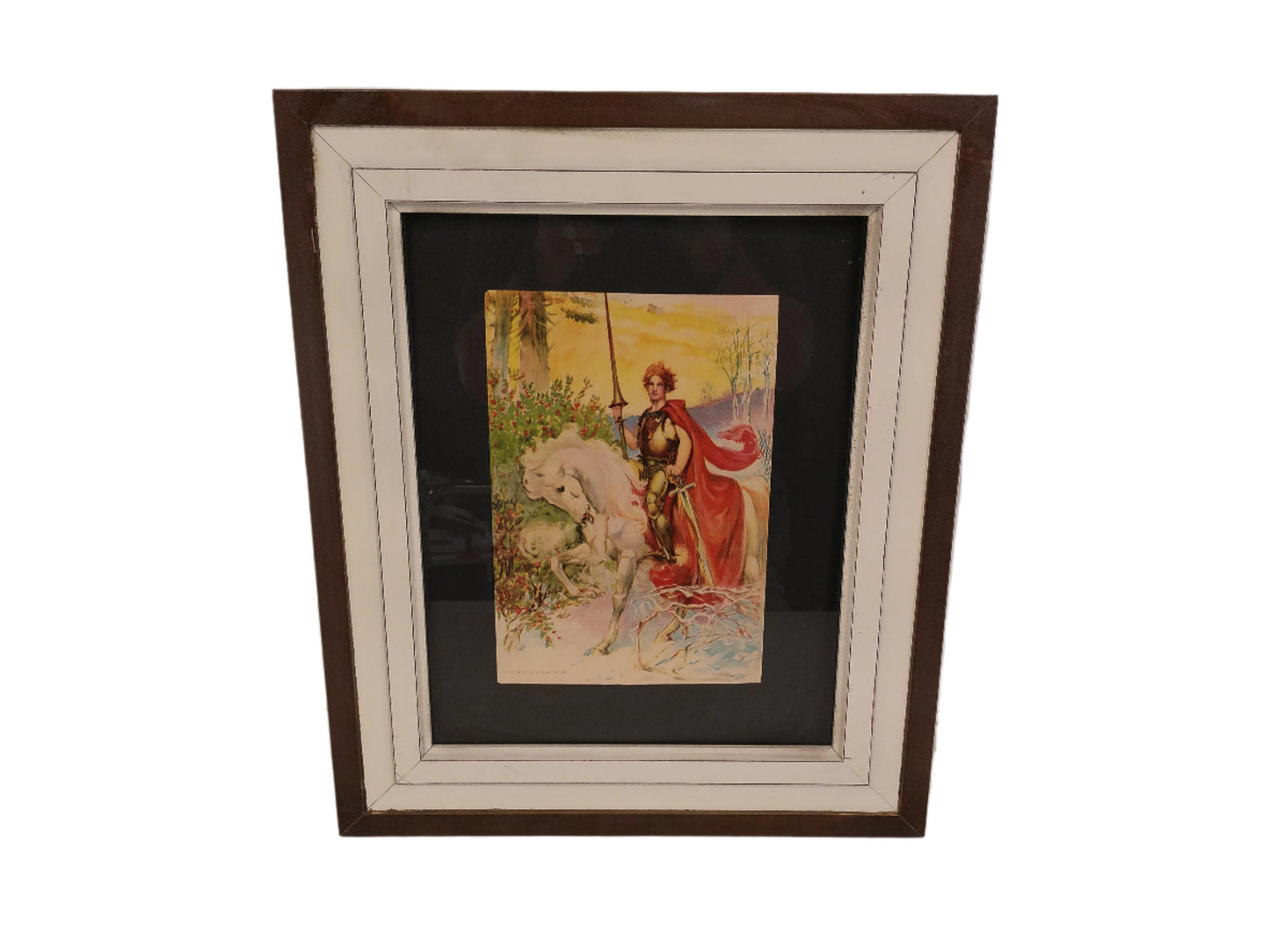 Art Print of Prince knight on Horse with Lance