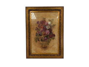 Art Marilyn Hageman Old World Bouquet Framed And Matted