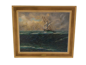 Art Oil Painting by Artist Henry Lawrence "Sunny Breakthough"