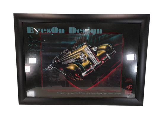 Art Wood  Framed Poster Print "eyes on Design" June 20, 2010 Ford