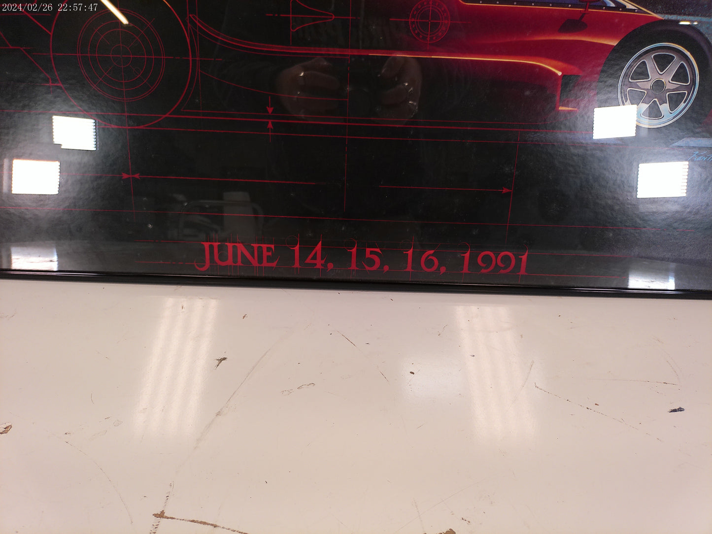 Art Poster print Valvoline Detroit Grand  Prix 1991