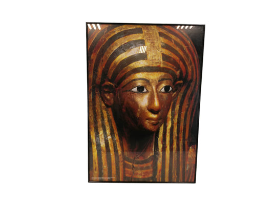 Art Egyptian Figure Art print Metal framed with Glass