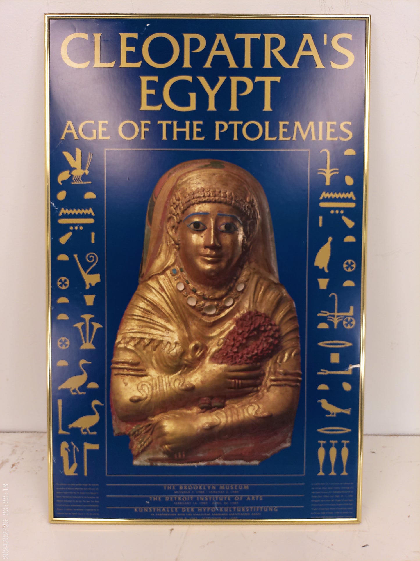 Art Cleopatra's Egypt Age of the Ptolemies Metal Framed poster print