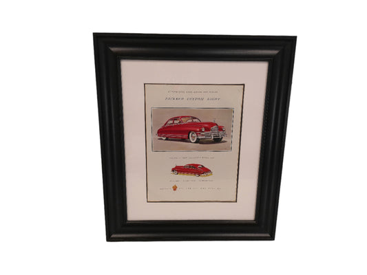Art Packard Custom 8 wood Framed print with Glass