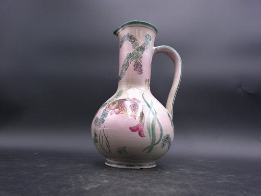 Pitcher Jug by  Keramik Luzerner 1960s Numbered West German Signed