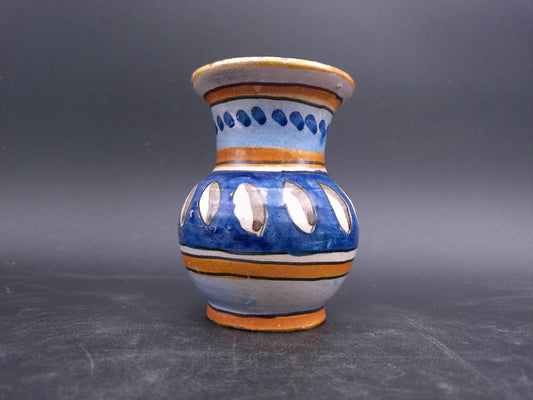 Vase Small Hand Made in Italy Marked on Bottom