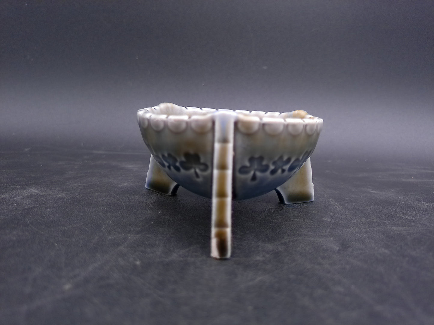 Wade Irish Porcelain Small Trinket Bowl With 3 Leaf Clovers