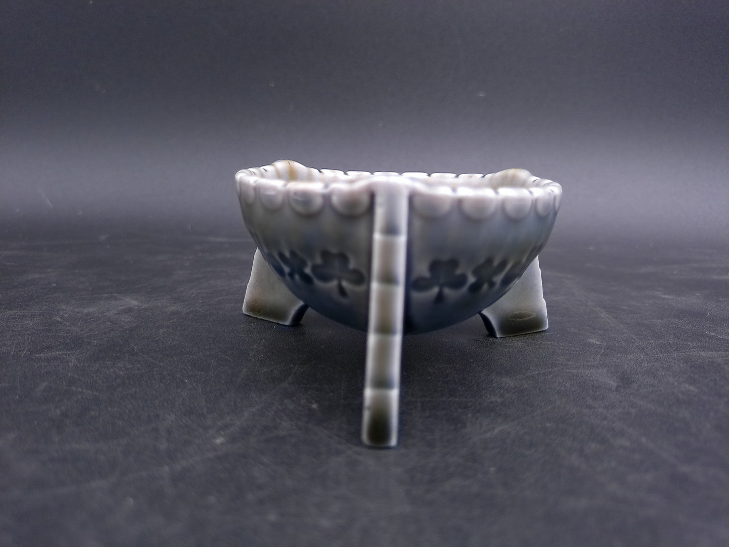 Wade Irish Porcelain Small Trinket Bowl With 3 Leaf Clovers