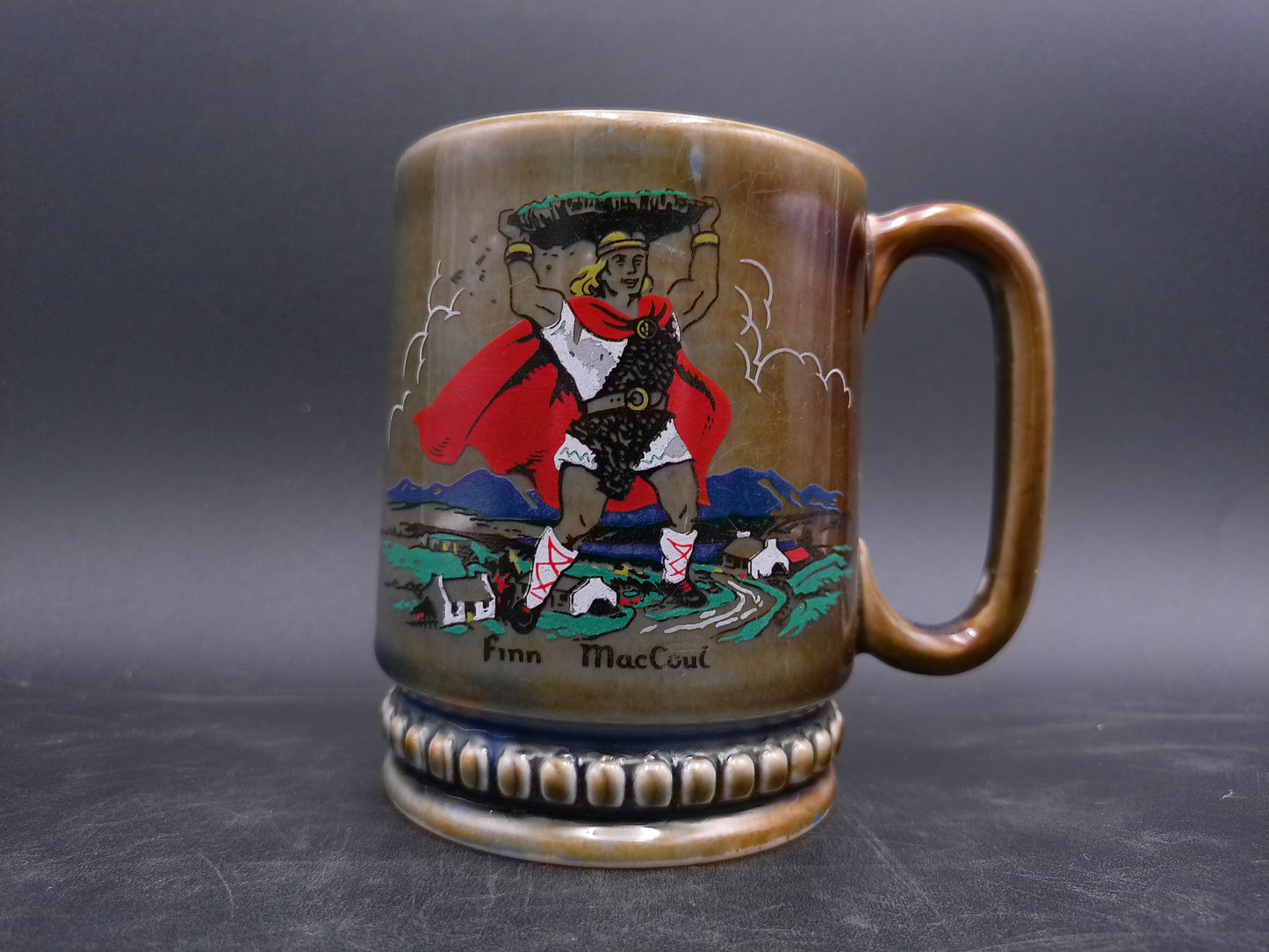 Wade Irish Porcelain set of 6 Mugs Vintage