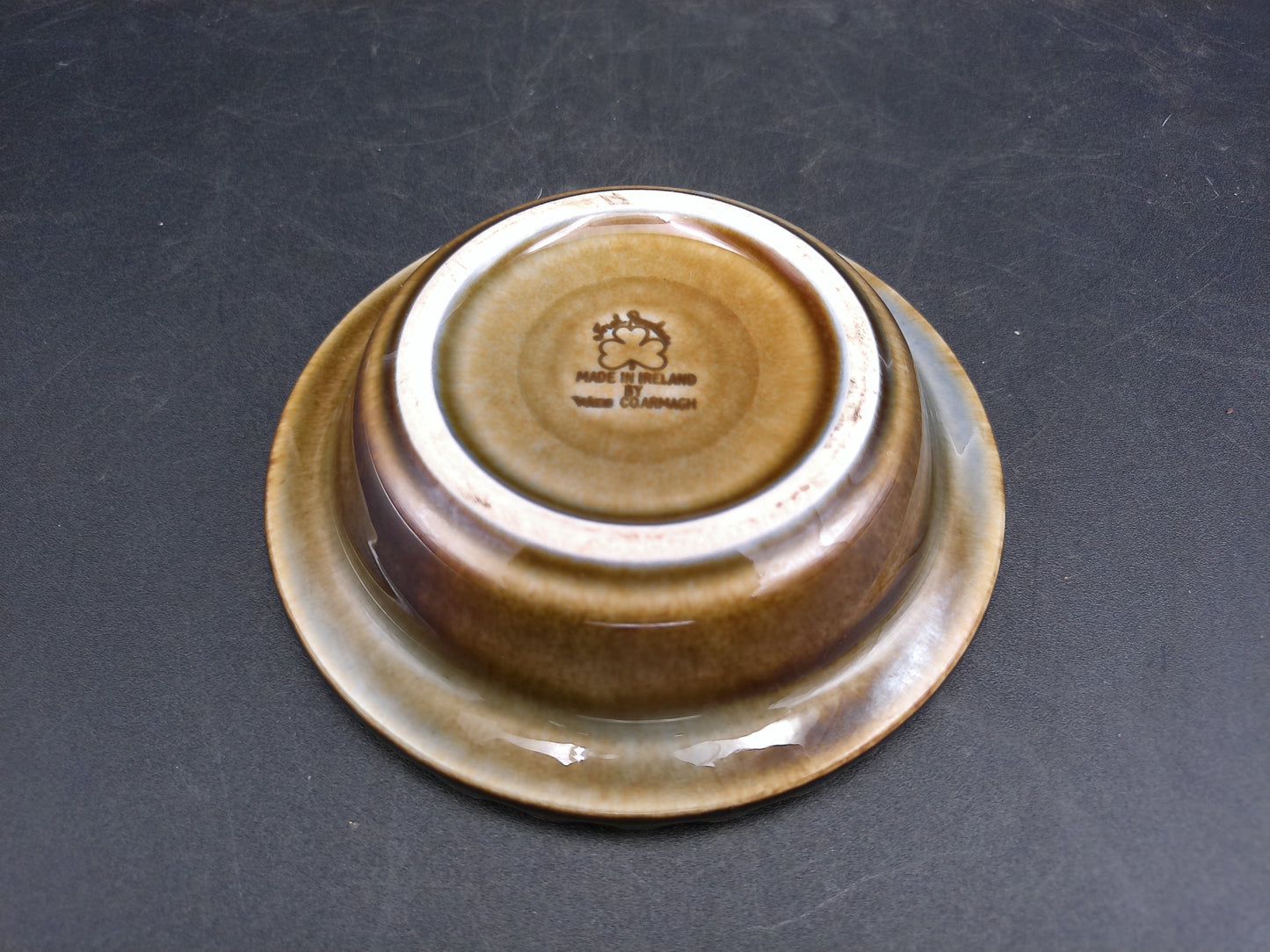 Wade Armagh Co  Irish Porcelain Set of 2 Ashtray Farm Scene Made in Ireland