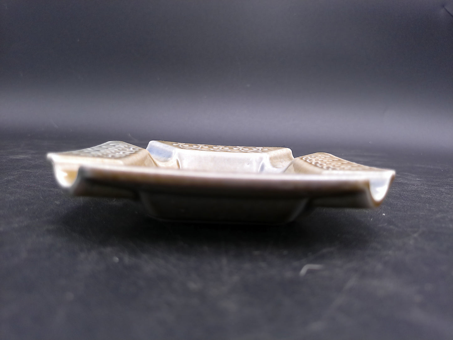 Wade Armagh Co  Irish Porcelain Square Ashtray Made in Ireland