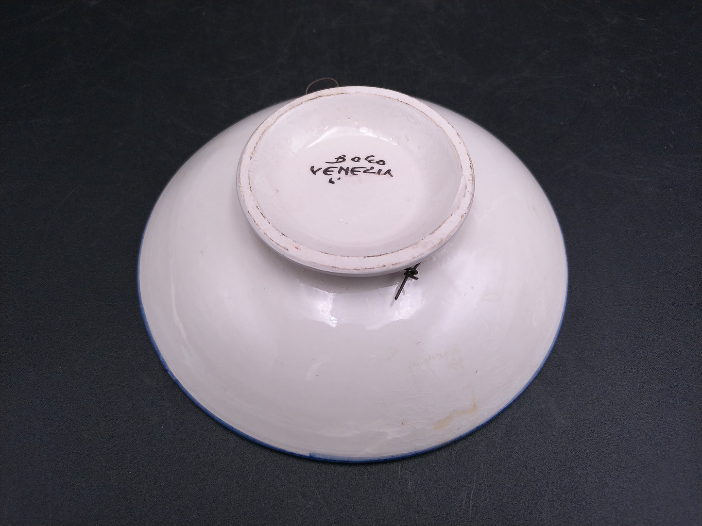 Decorative Plates Made in Italy Luglio and Novembre Set of 2