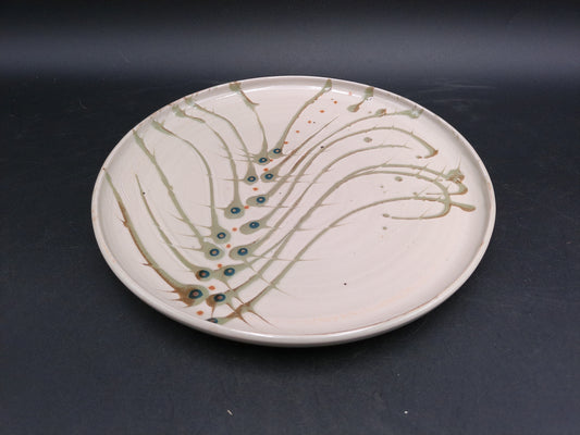 Decorative Plate By C Carolyn Dulin Metamora, Michigan