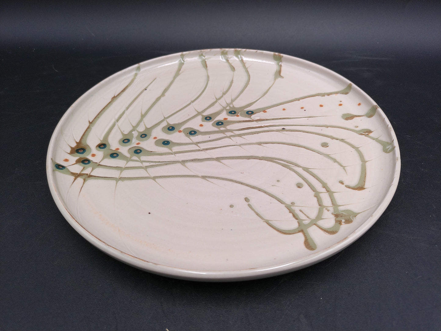 Decorative Plate By C Carolyn Dulin Metamora, Michigan