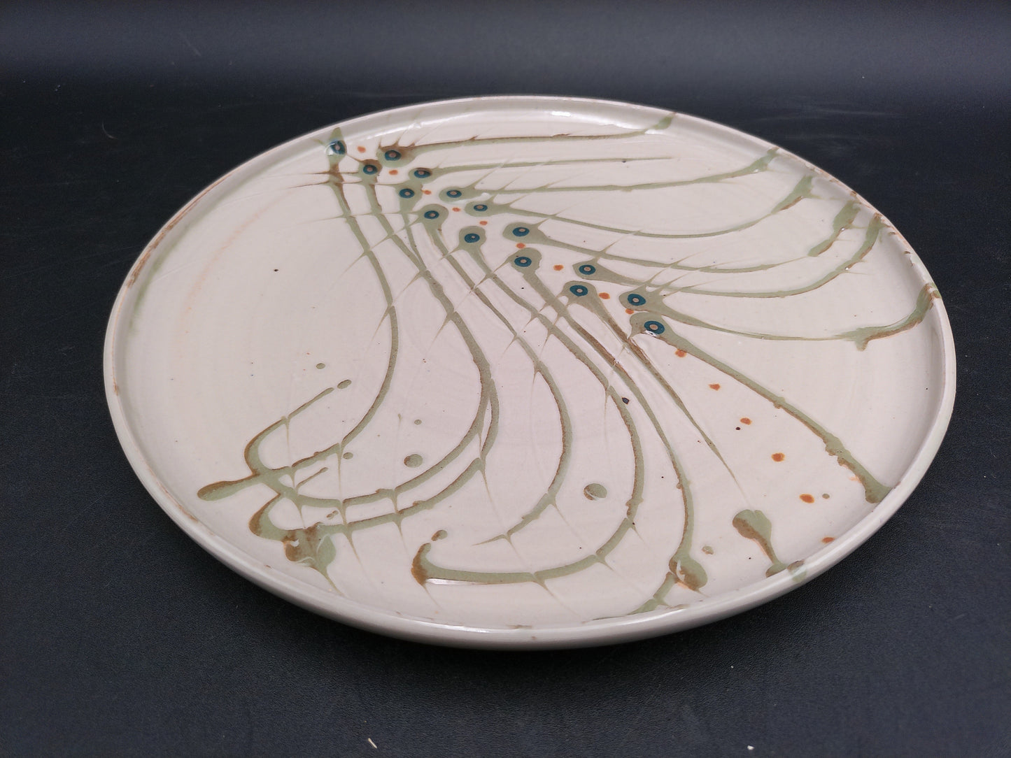 Decorative Plate By C Carolyn Dulin Metamora, Michigan