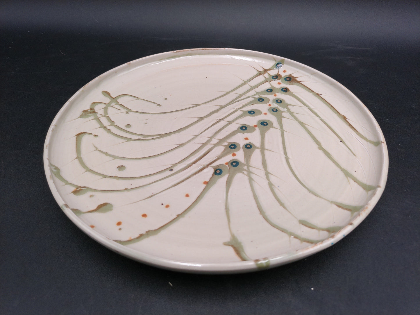 Decorative Plate By C Carolyn Dulin Metamora, Michigan