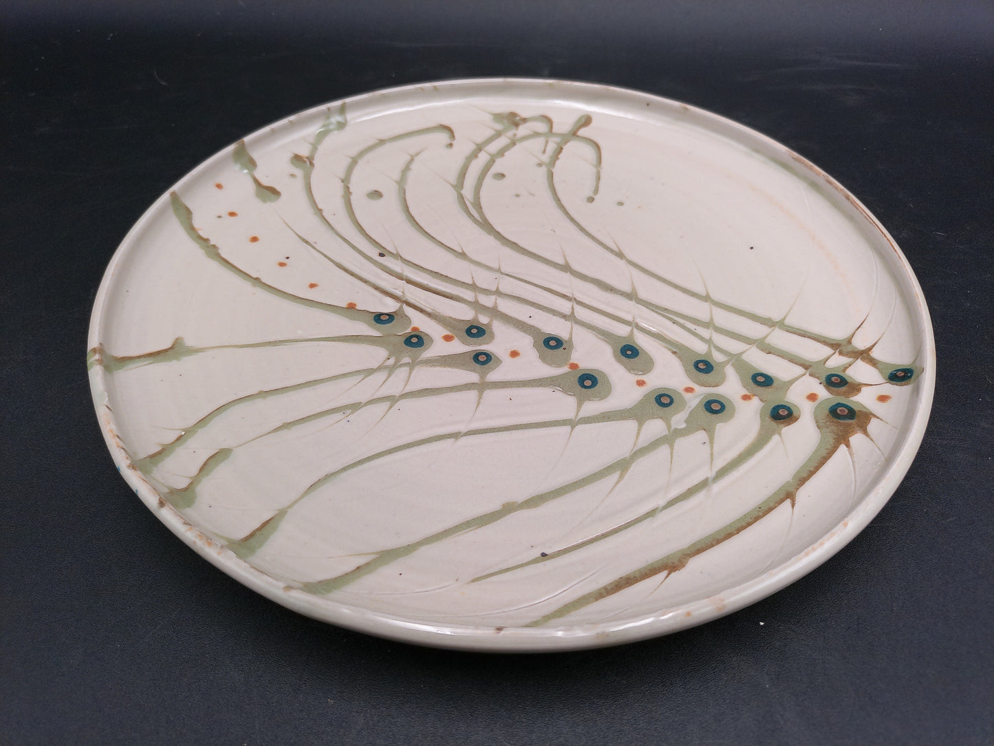 Decorative Plate By C Carolyn Dulin Metamora, Michigan