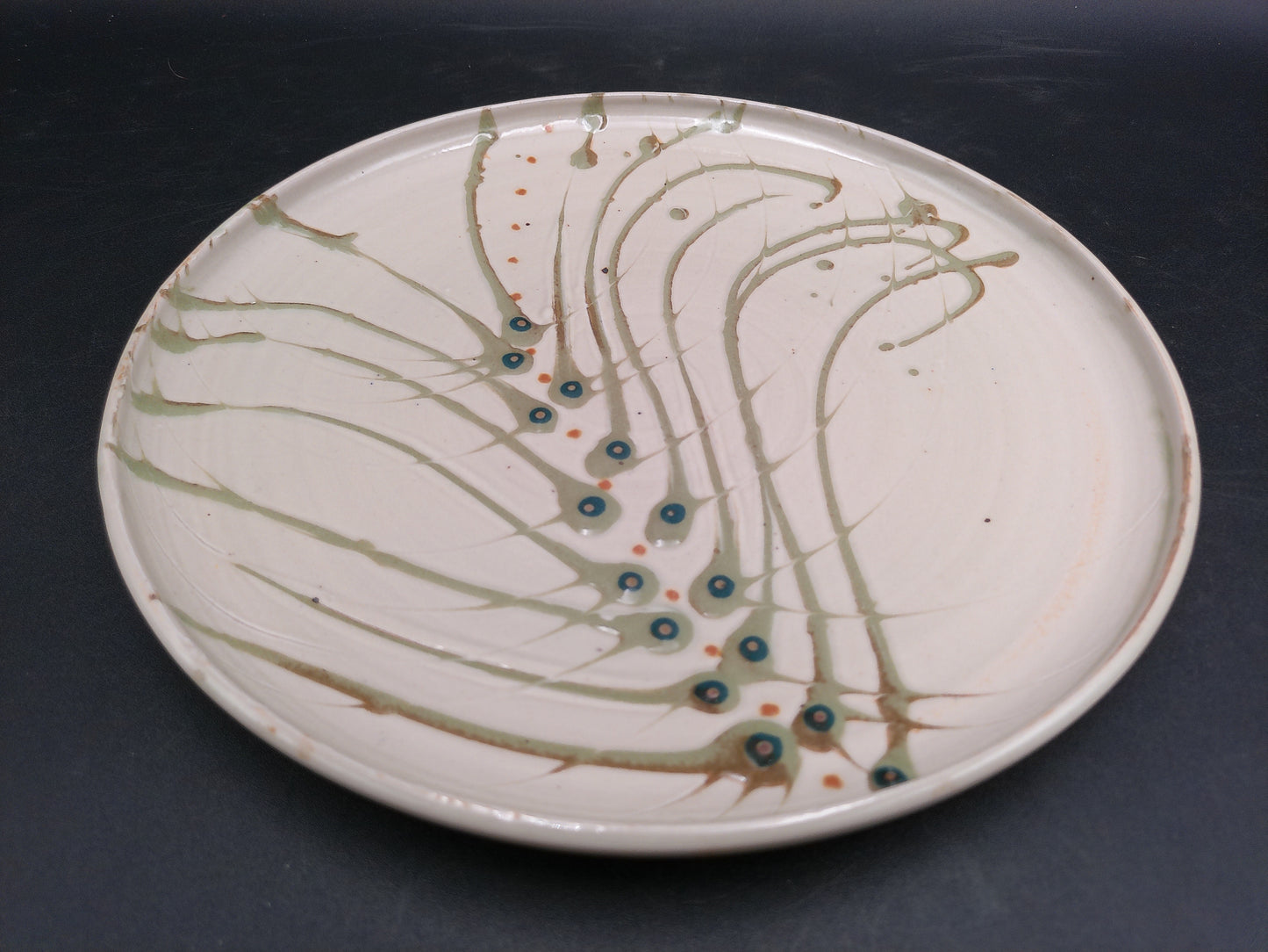 Decorative Plate By C Carolyn Dulin Metamora, Michigan
