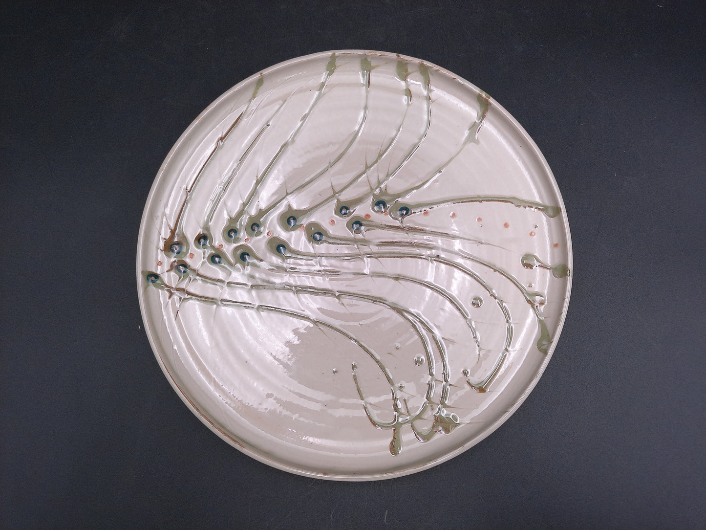Decorative Plate By C Carolyn Dulin Metamora, Michigan