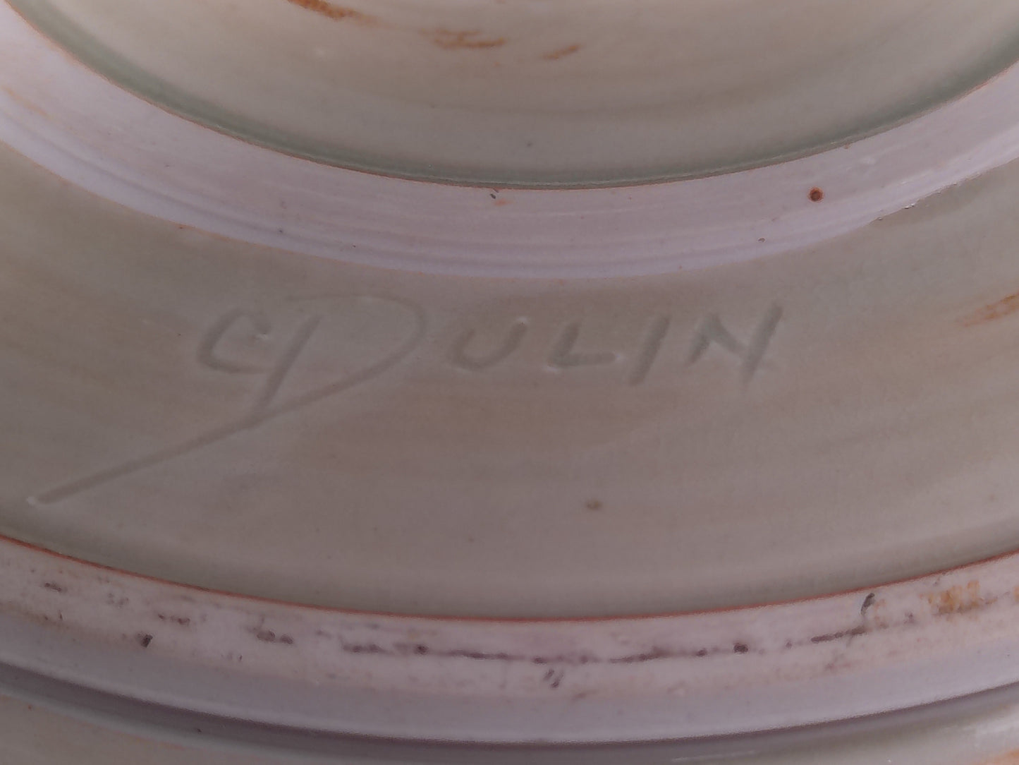 Decorative Plate By C Carolyn Dulin Metamora, Michigan