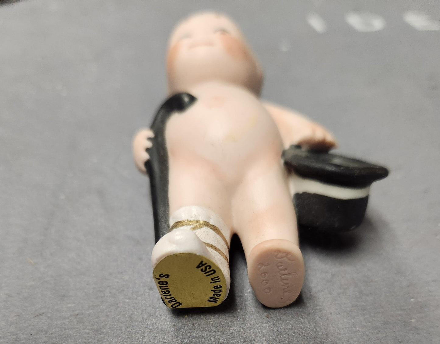 Kewpie holding Black Top Hat and Cane Super Rare